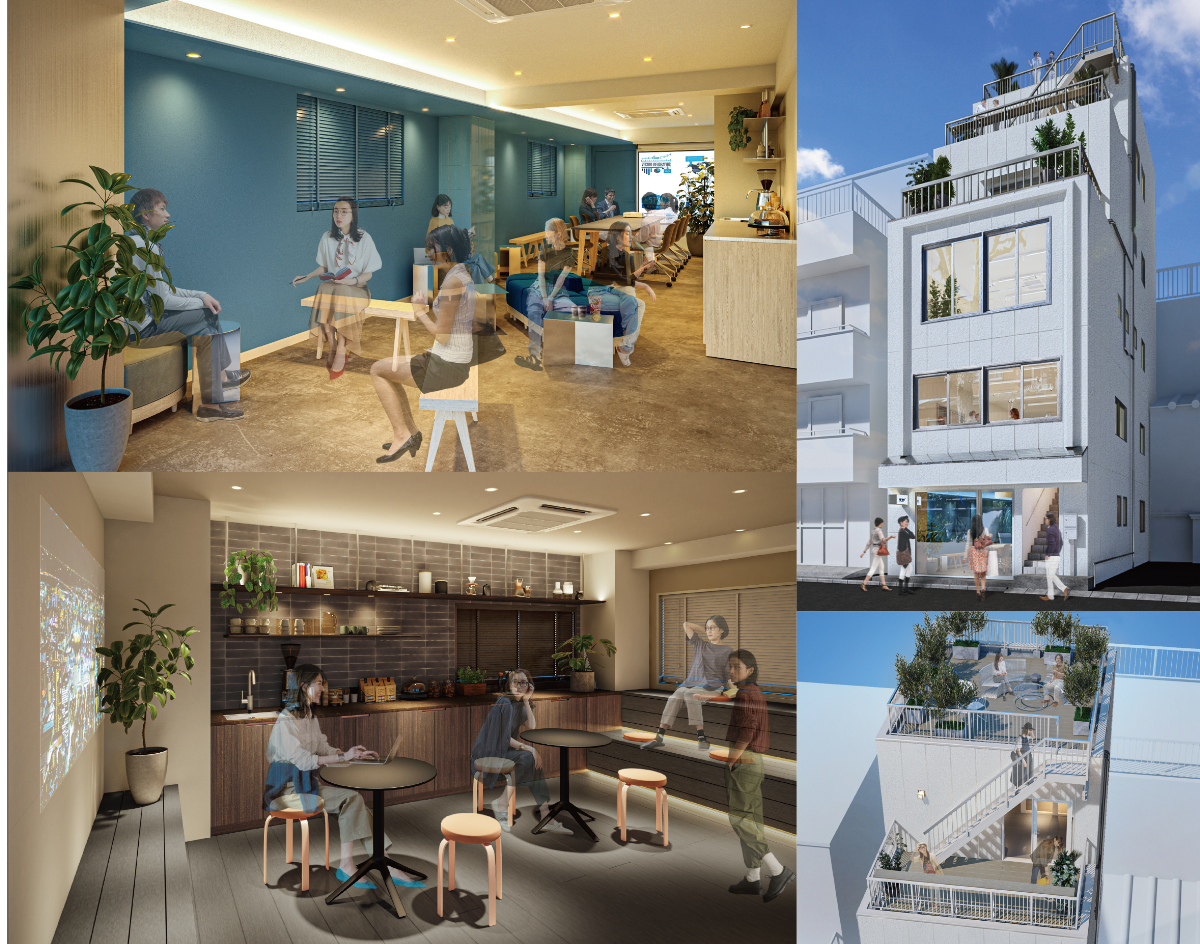 ▲gran+KINSHICHO　外観・内観イメージ