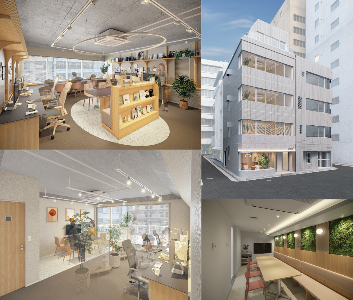 ▲gran+秋葉原Ⅱ　外観・内観イメージ