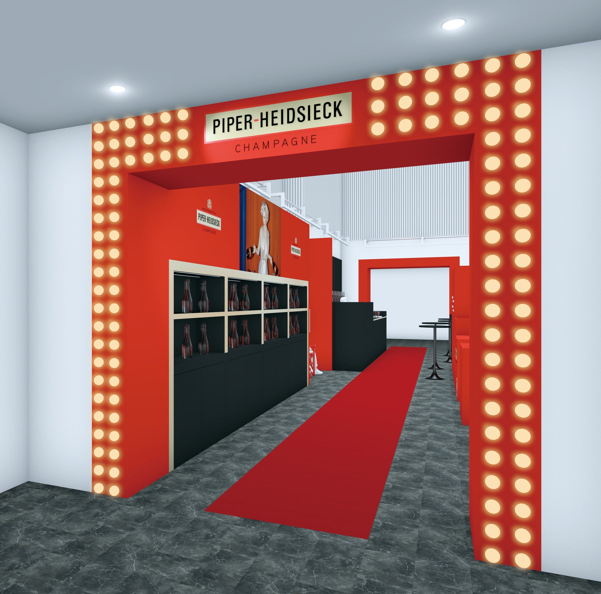 マリリン・モンローに愛されたシャンパーニュ「パイパー・エドシック」松屋銀座「スペース・オブ・ギンザ」にてポップアップショップを展開、メゾンの世界観を体感