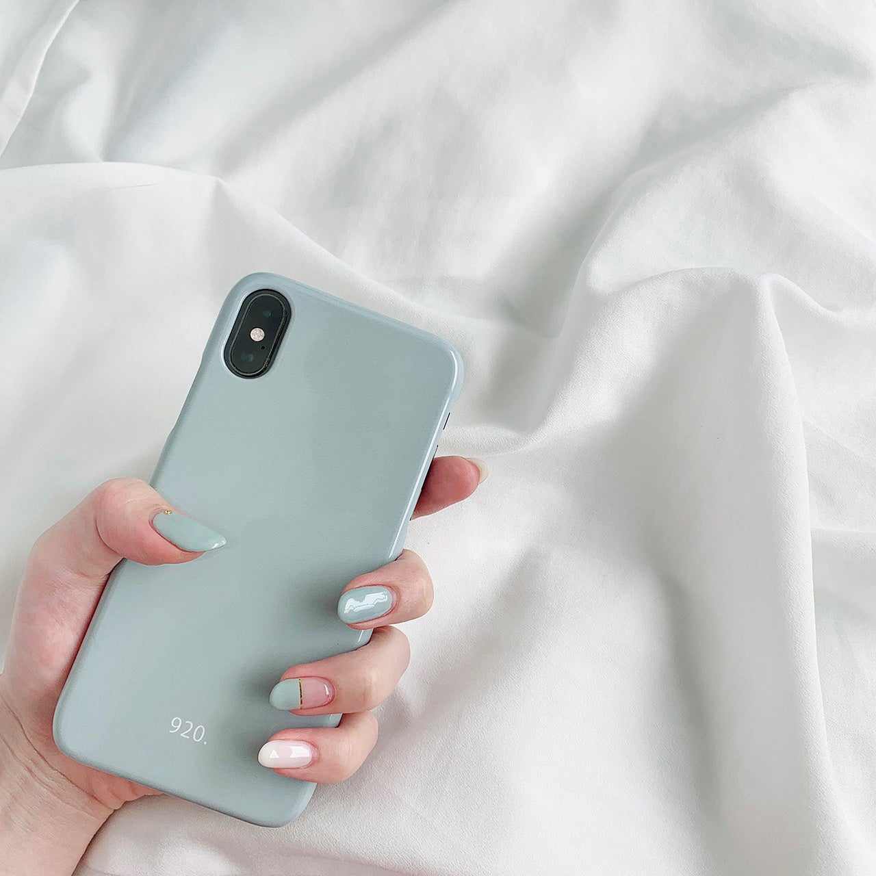 Birth. スマホケース(9月20日の誕生色 Silt Green)