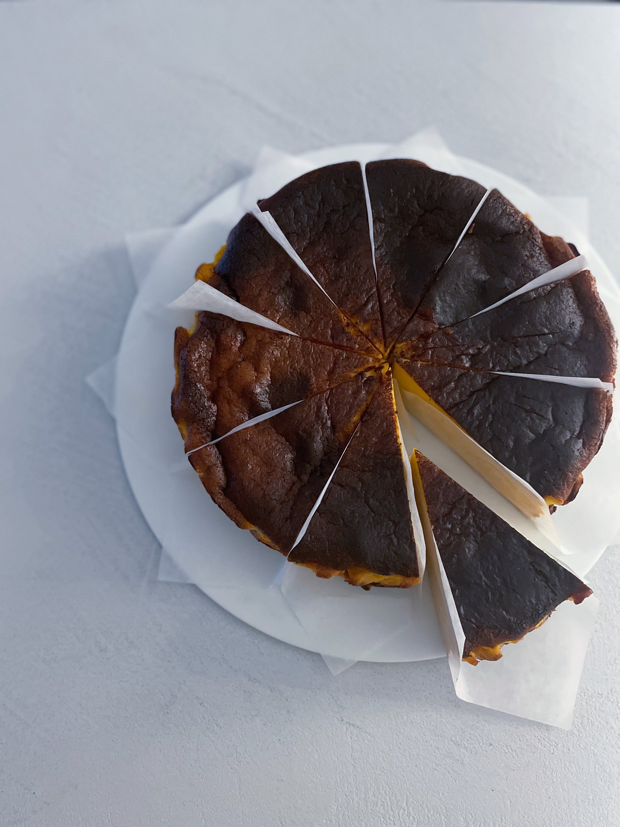 かぼちゃのバスクチーズケーキ