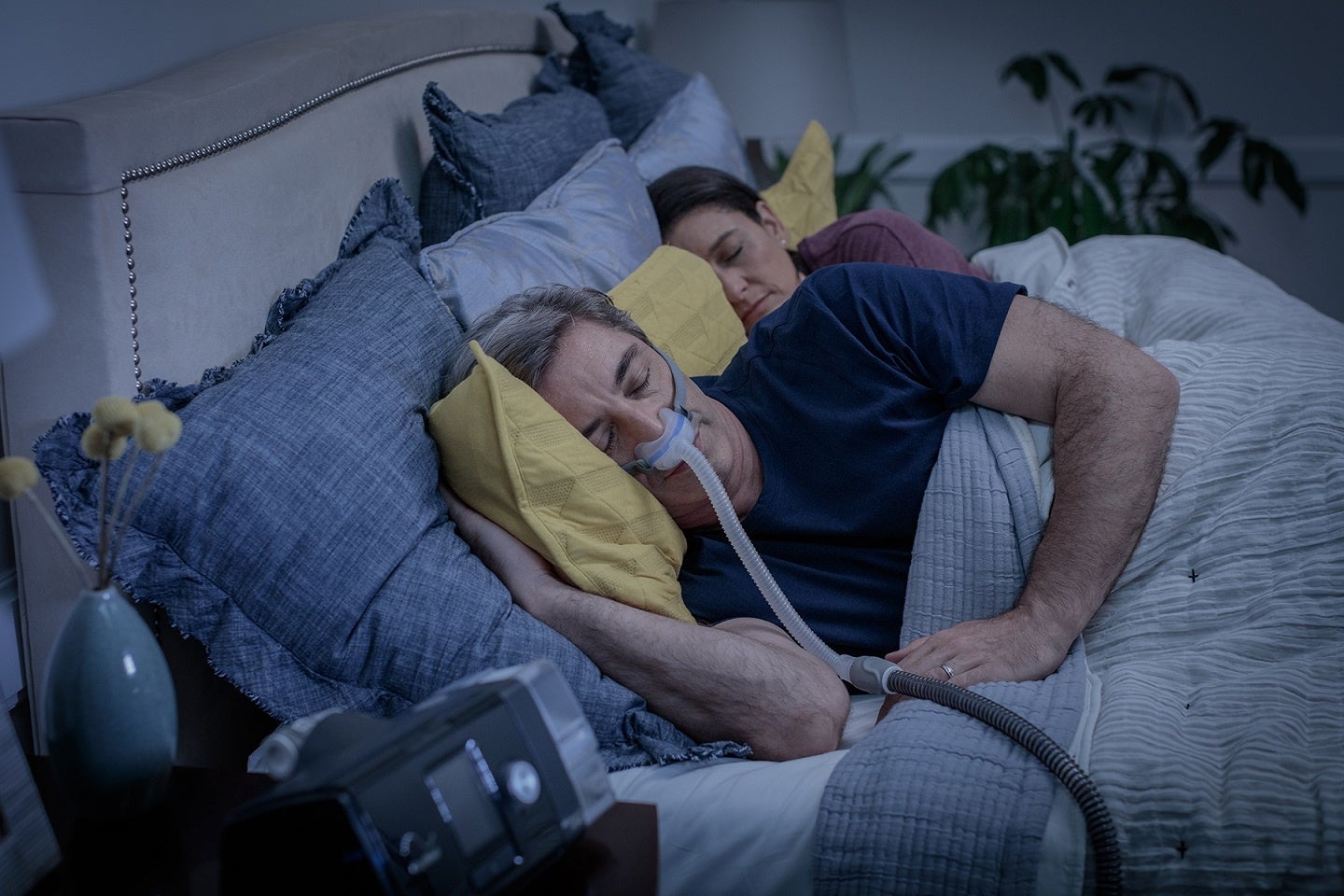 新品未使用　シーパップ　CPAP レスメイドマスク レスメド エアーフィット P30i 鼻ピローマスク（ヘッドギア付