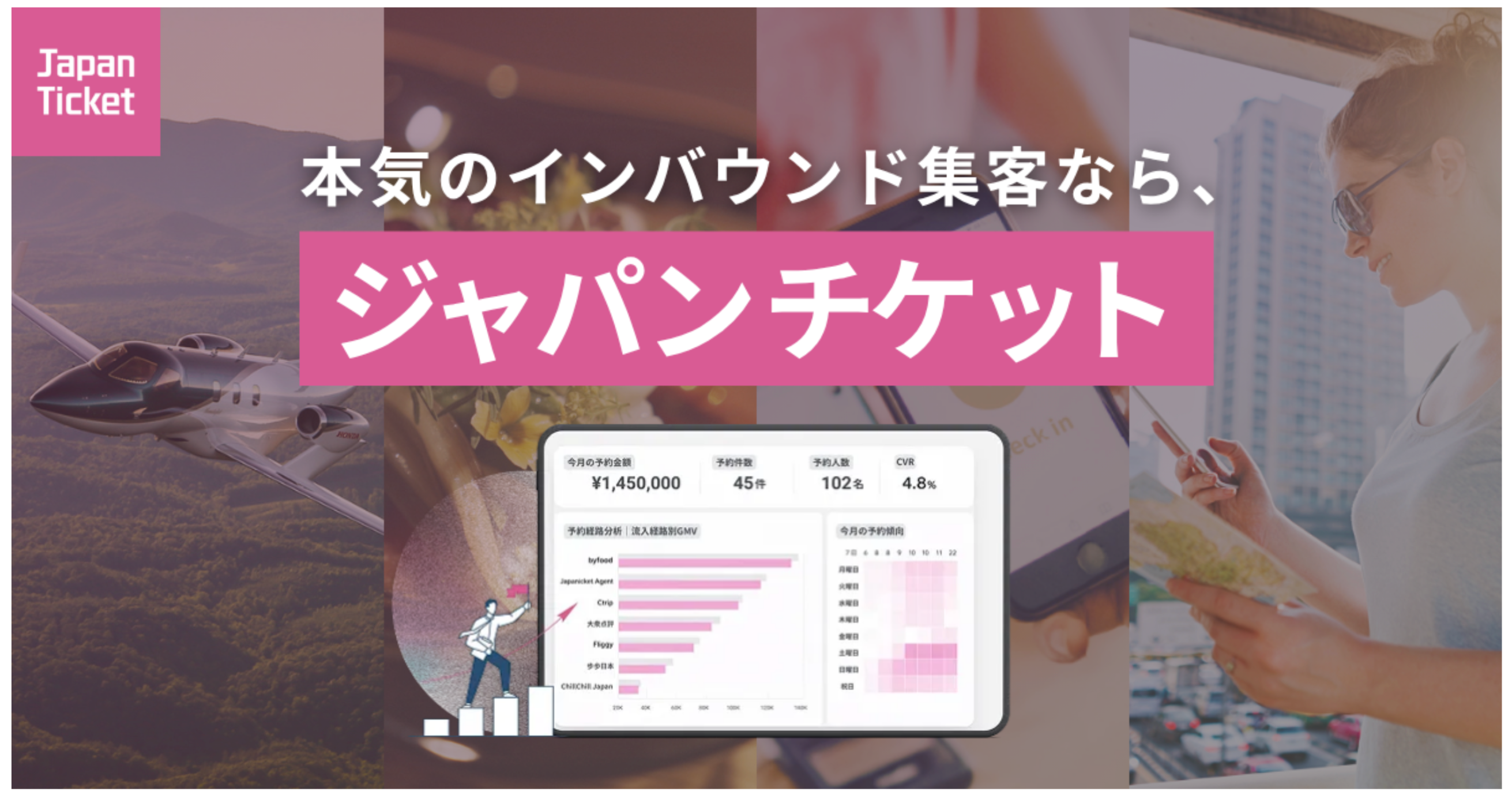 増えるOTA管理に、新たな打ち手。OTA運用の「任せる」と「自分でやる」を、両立。「ジャパチケプラスダイレクト連携オプション」始動