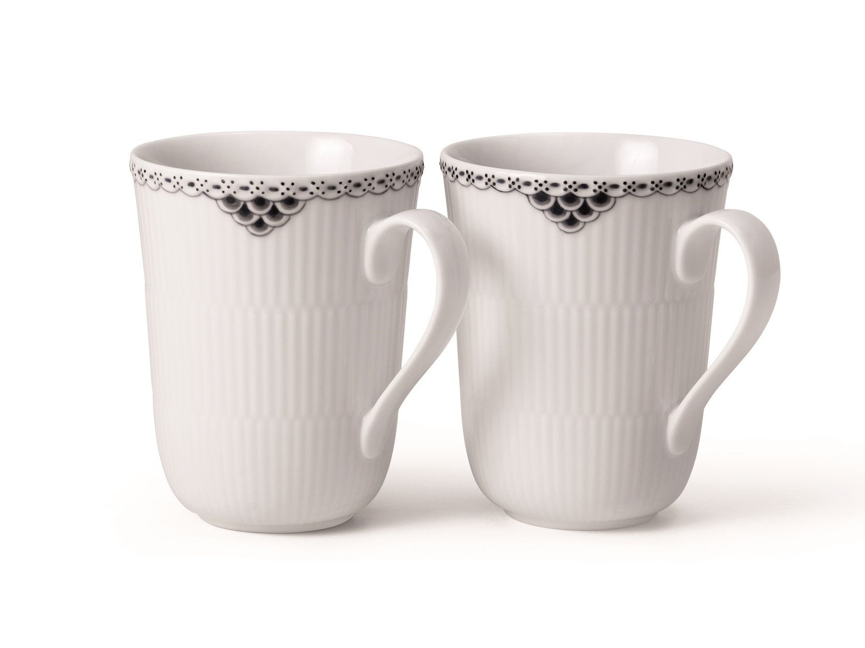 ブラック レース マグ ペア