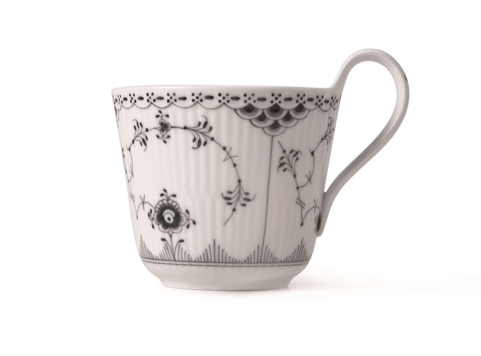 ブラックフルーテッド ハーフレース  ハイハンドル マグ