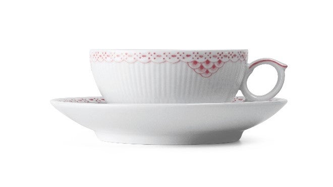 コーラル レース ティーカップ＆ソーサー