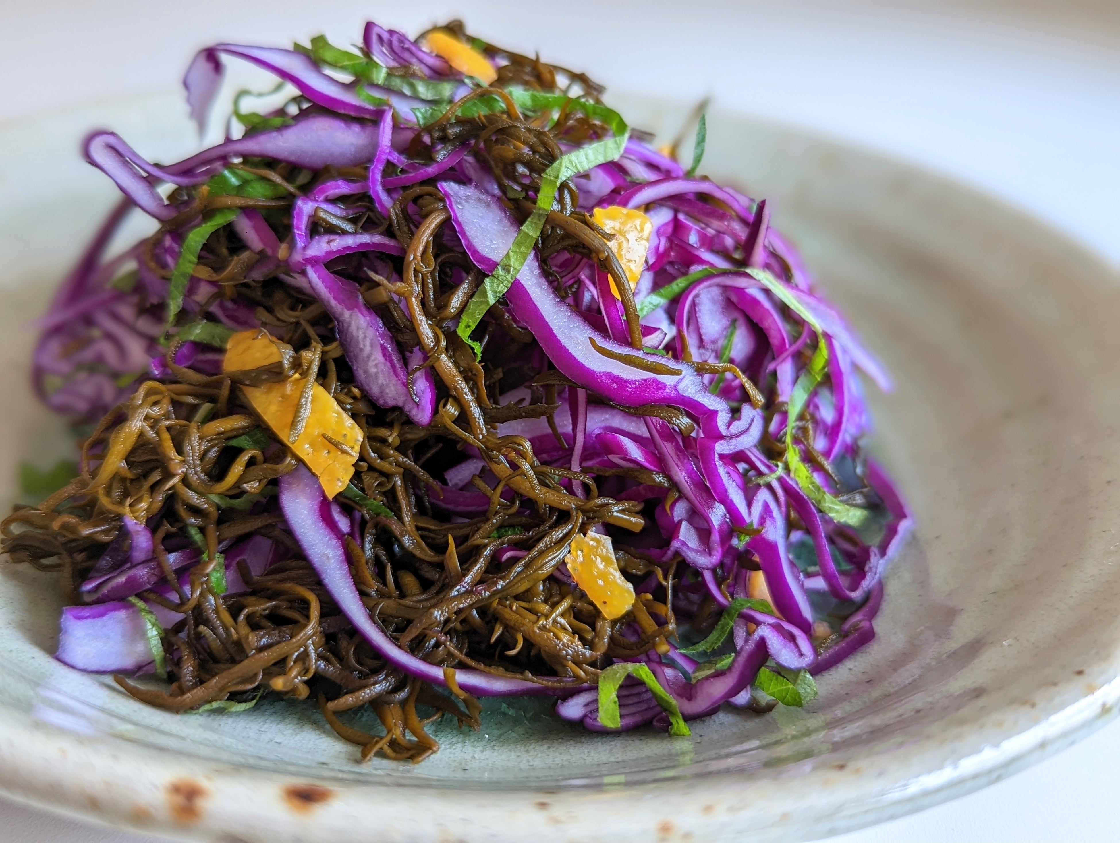 いつものサラダに加えるだけ