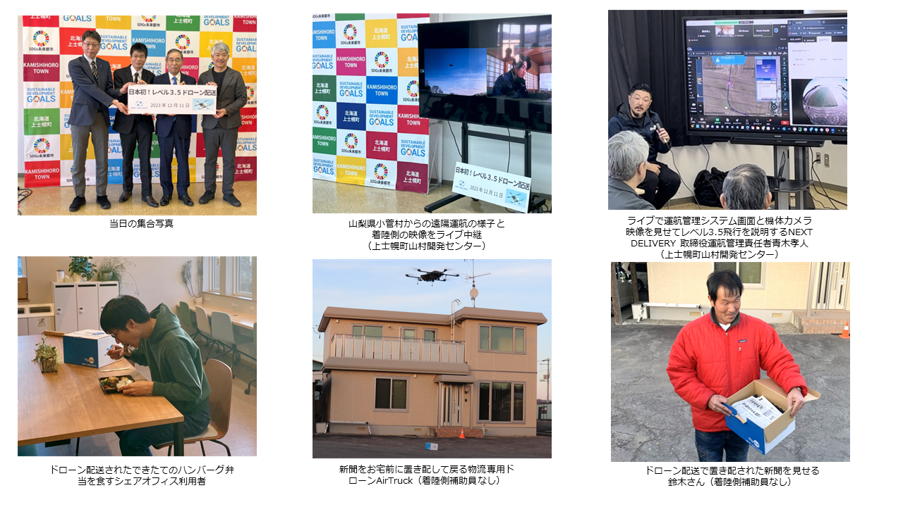 日本初、「レベル3.5」飛行によるドローン配送の事業化 | 株式会社NEXT