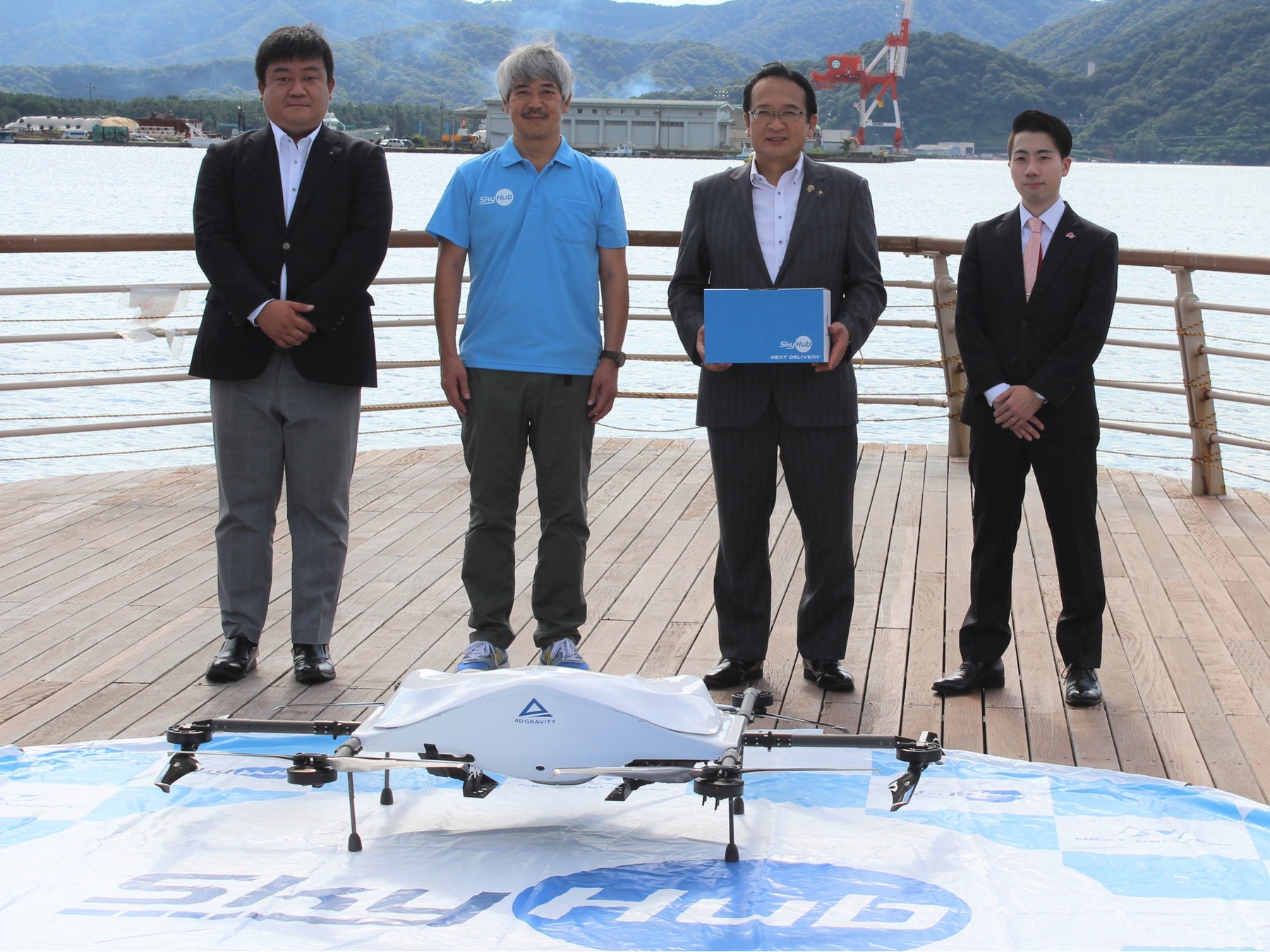 セイノーホールディングス/出前館、NEXT DELIVERY と敦賀市で地域課題の解決に貢献する新スマート物流の構築に向けたドローン物流実証