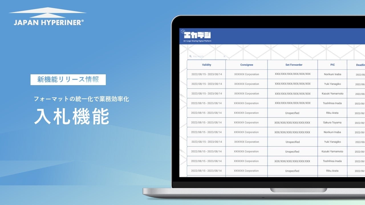 © Japan Hyperiner Inc. 表示画像は管理画面です。