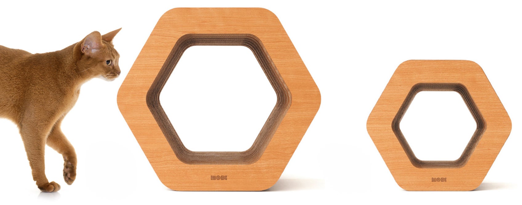 写真左から Cat Scratch ｜ Hexagon  [ Max ／ Midi ] 