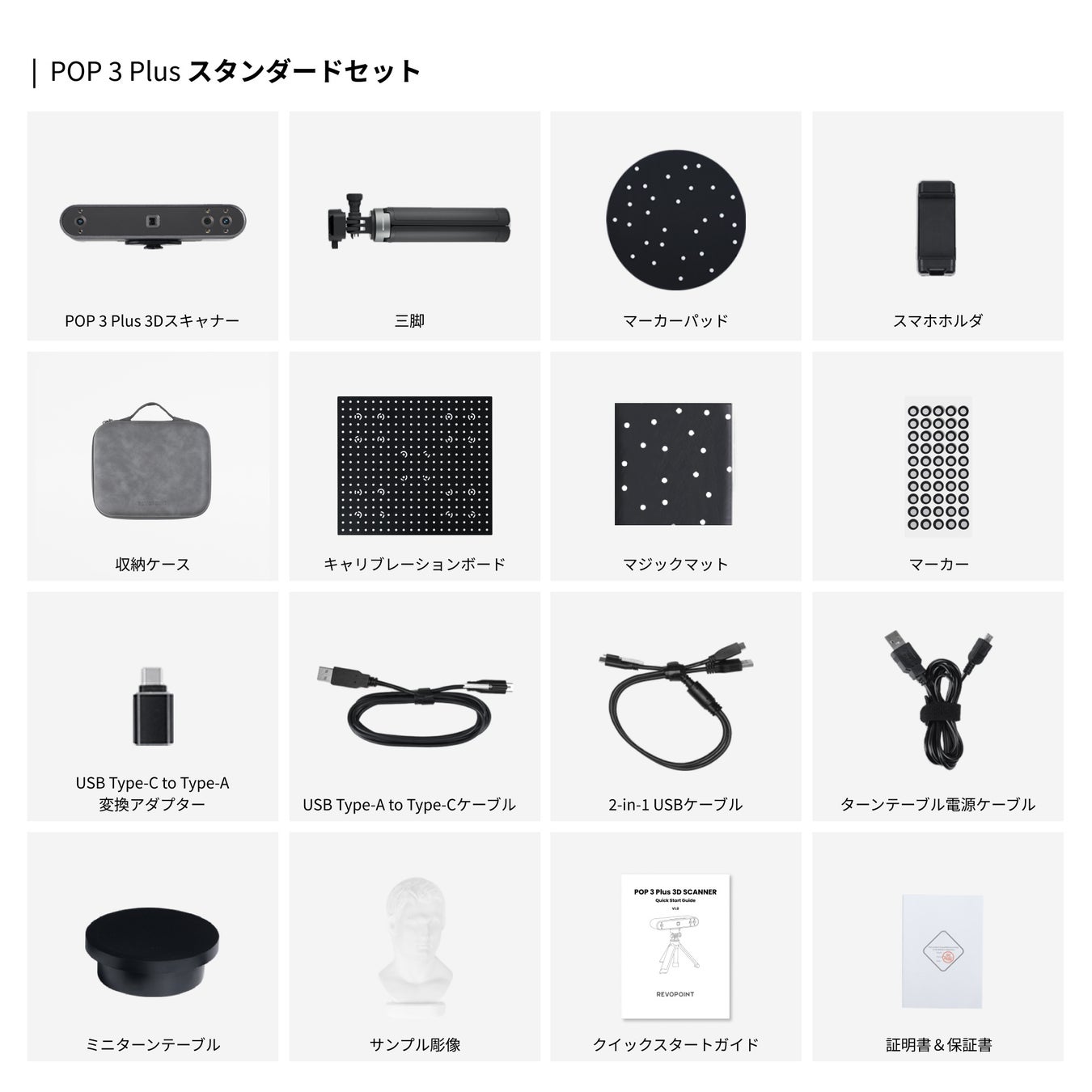 Revopoint International Limited Revopoint POP 3 Plus 3Dスキャナーが進化。0.04mm高精度でのスキャンを実現。 12