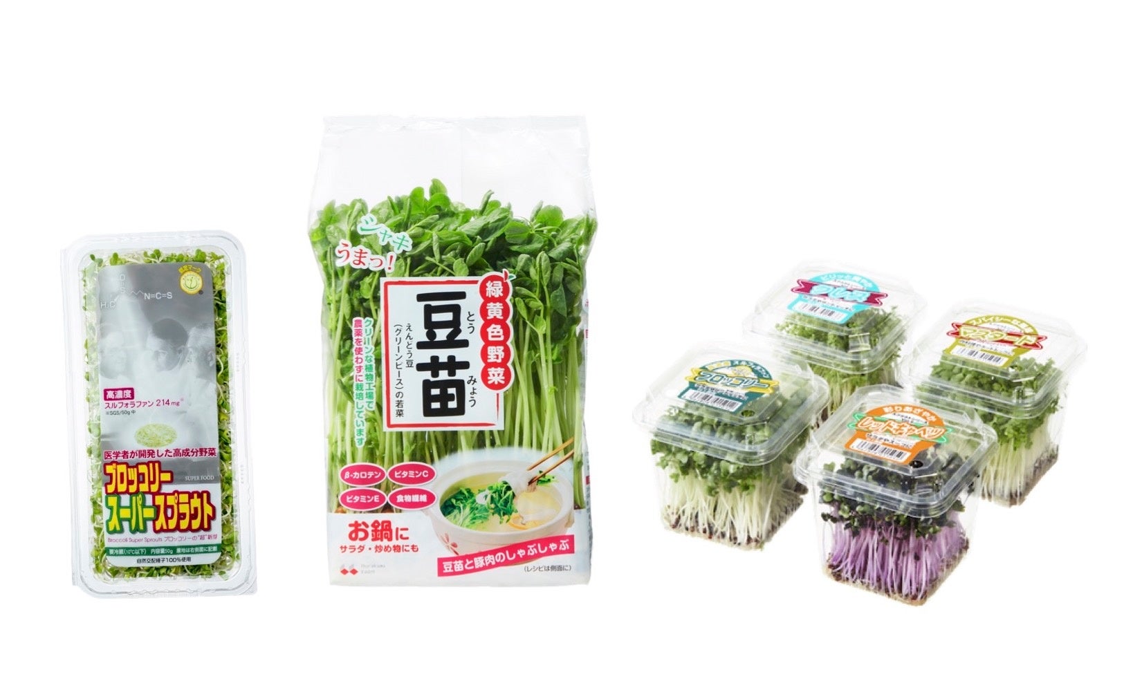 豆苗・スプラウト詰め合わせ