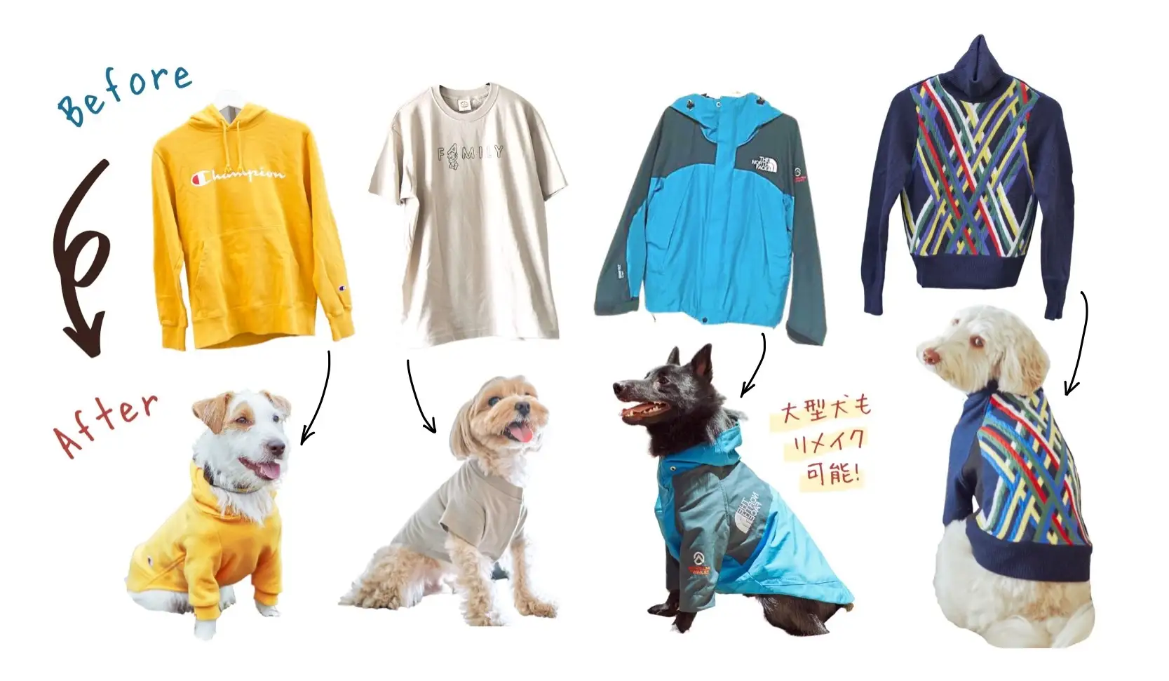 株式会社FLAFFY、伊勢丹新宿店にてPOP UPを開催。人間の服を愛犬の服に