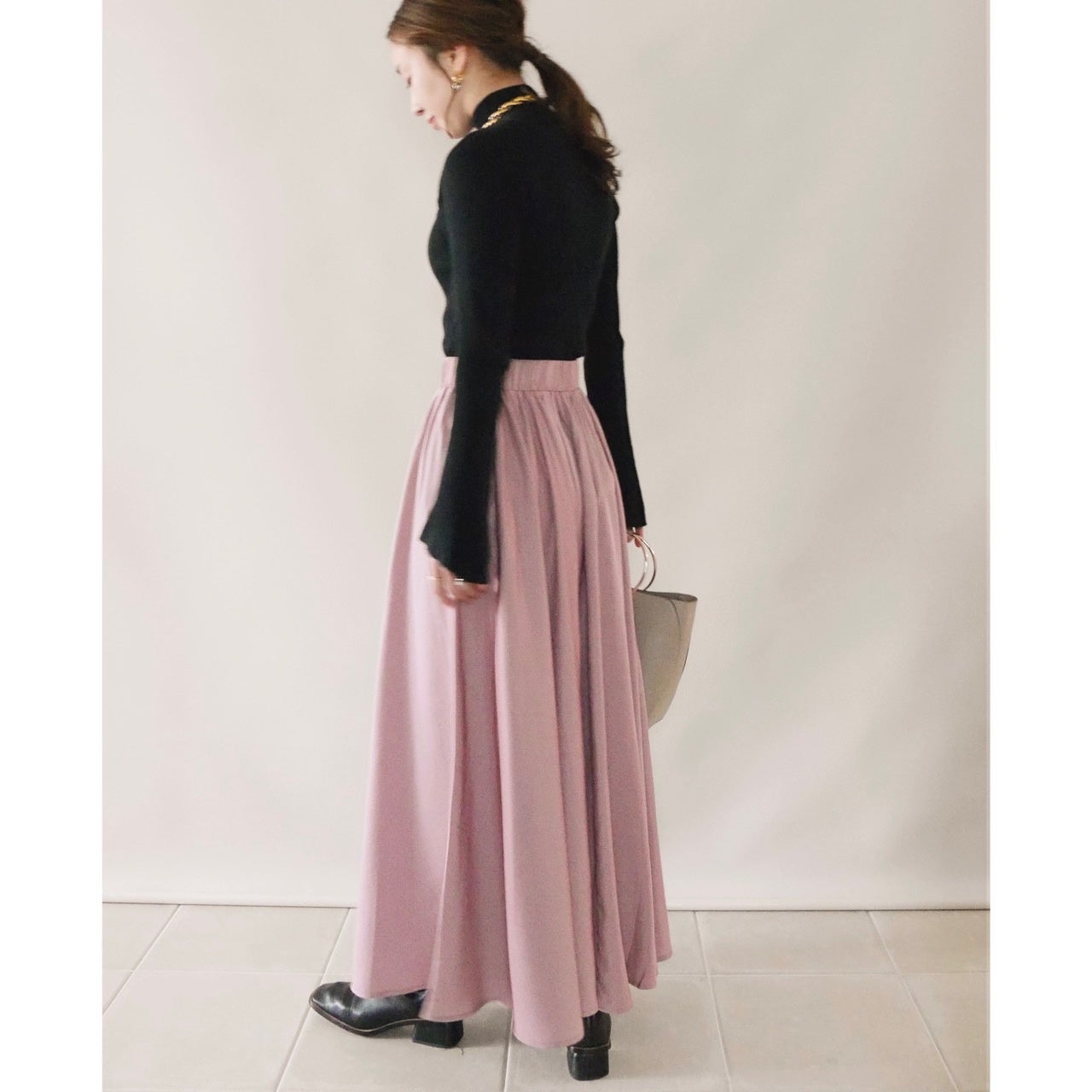 ママ友とランチコーデ