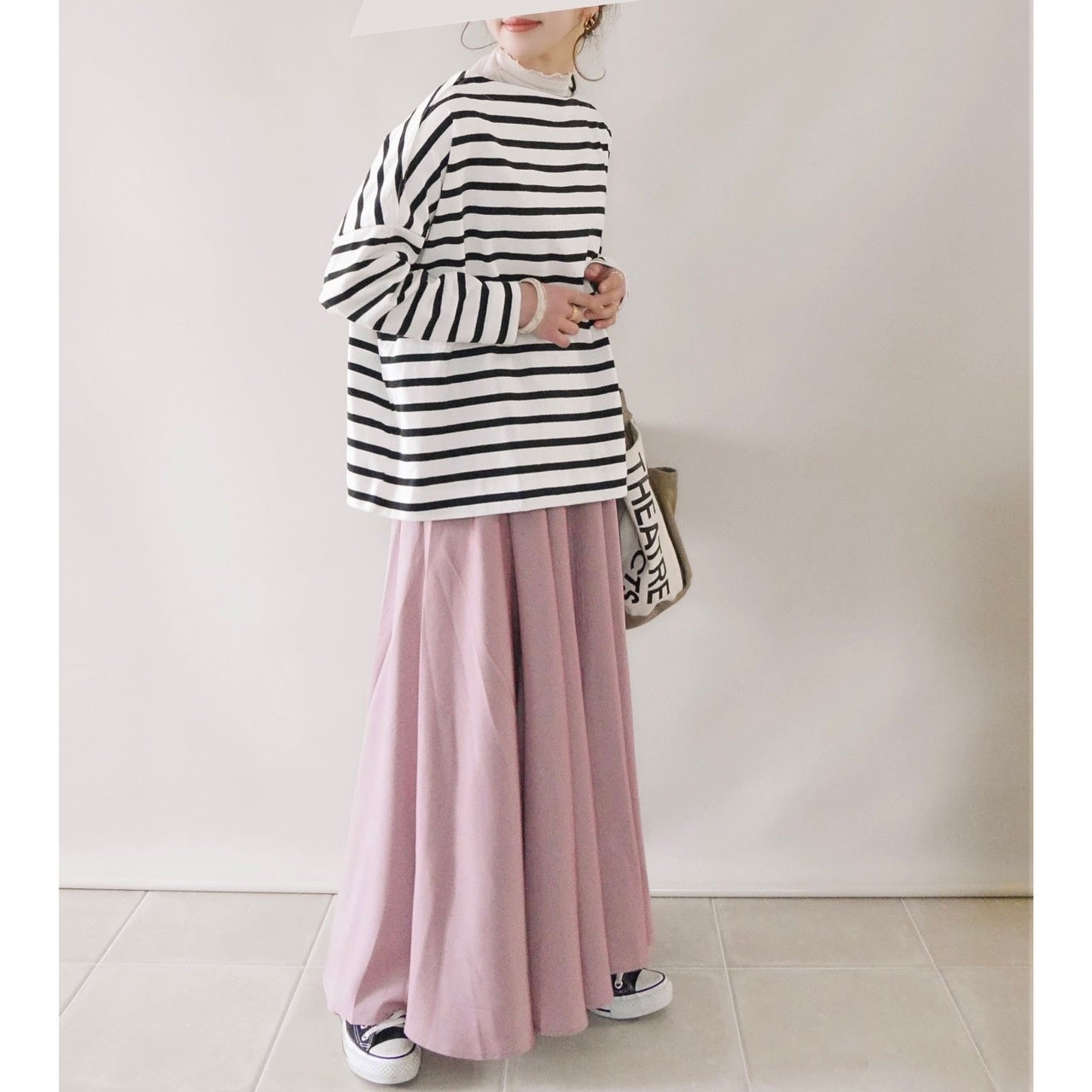 週末家族とのお出かけコーデ