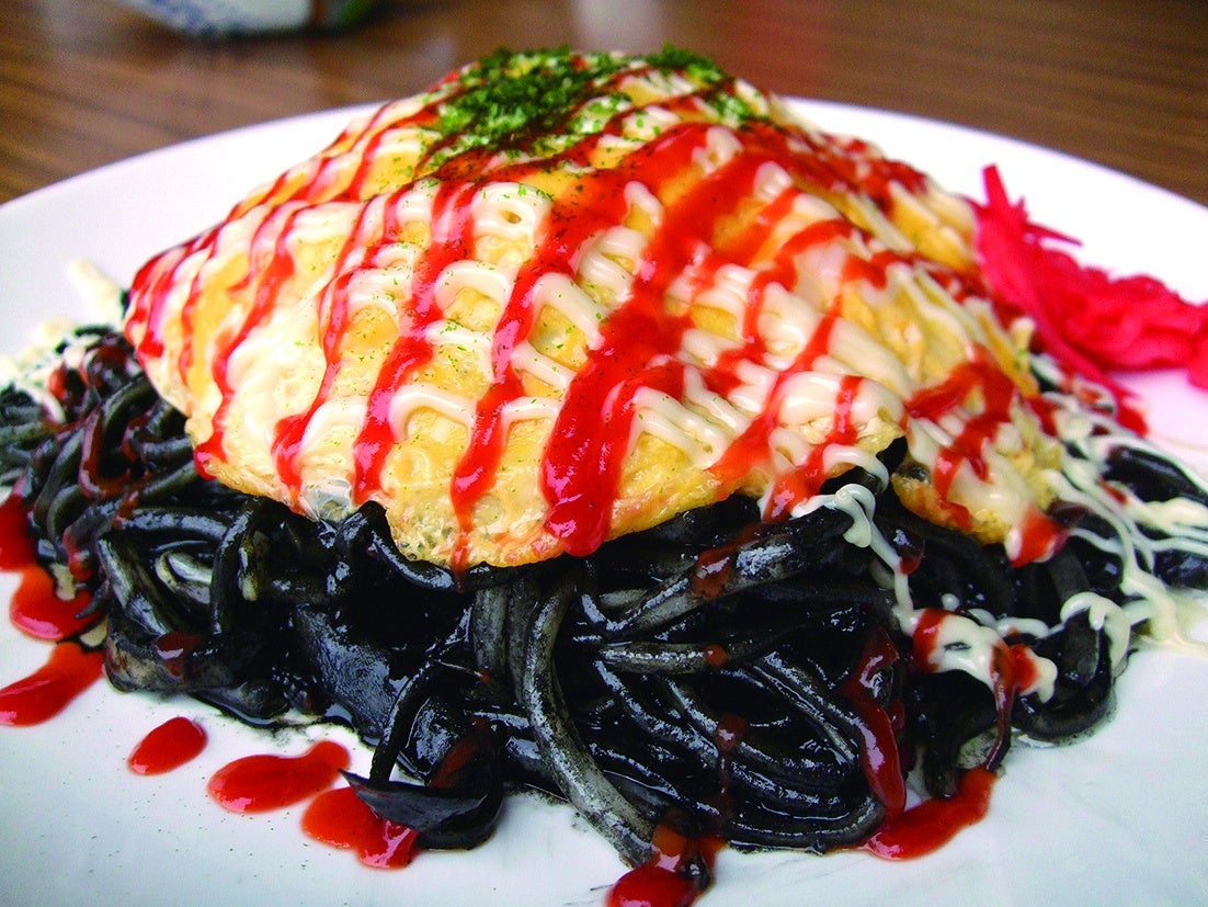 糸魚川名物「ブラック焼きそば」