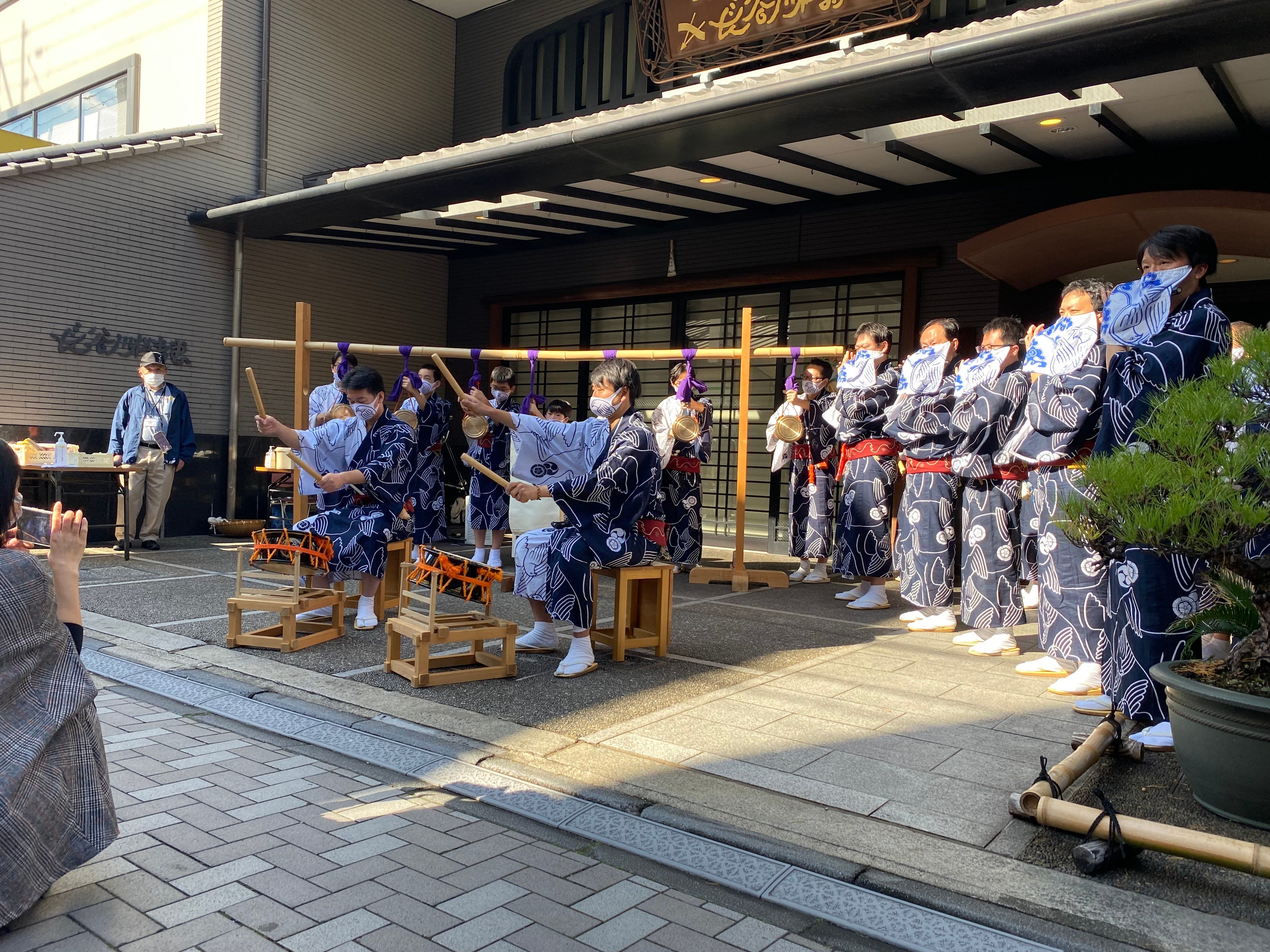 「祇園祭の鷹山囃子方によるお囃子ワークショップ」