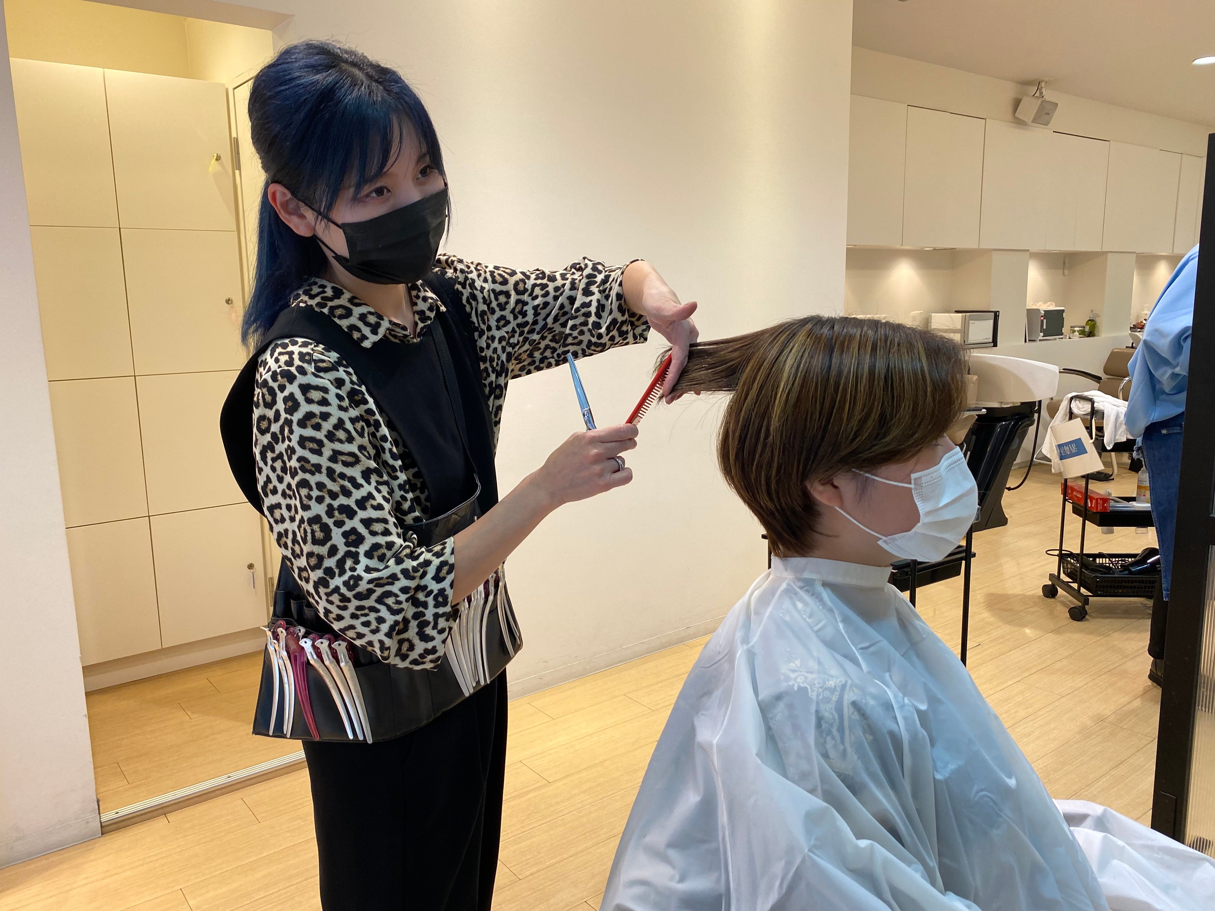 カリスマ美容師　山内氏のミラクルカット