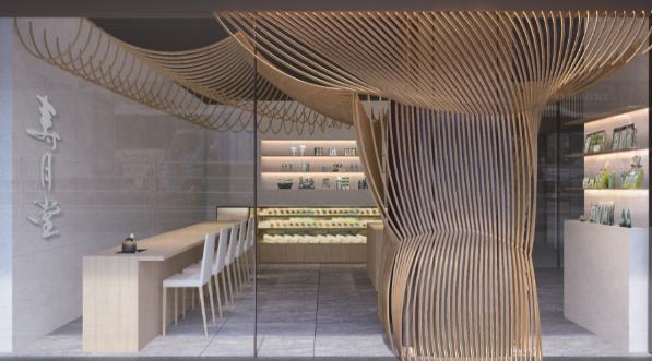 寿月堂 築地本店  晴海通り側から見る外観イメージ 