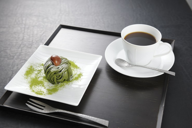 濃厚抹茶　モンブランセット