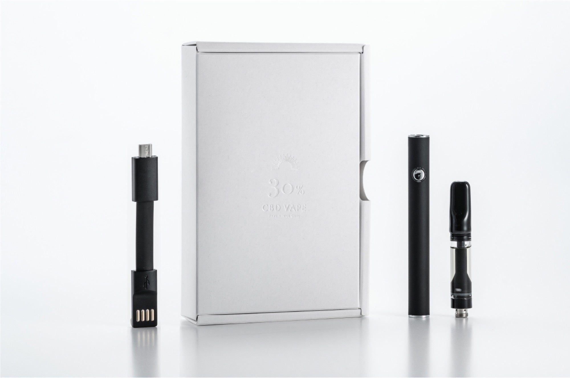 高濃度CBDベイプ「霖のはれ」高濃度30%（スターターキット）