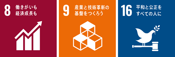 本件が貢献を目指す主なSDGs