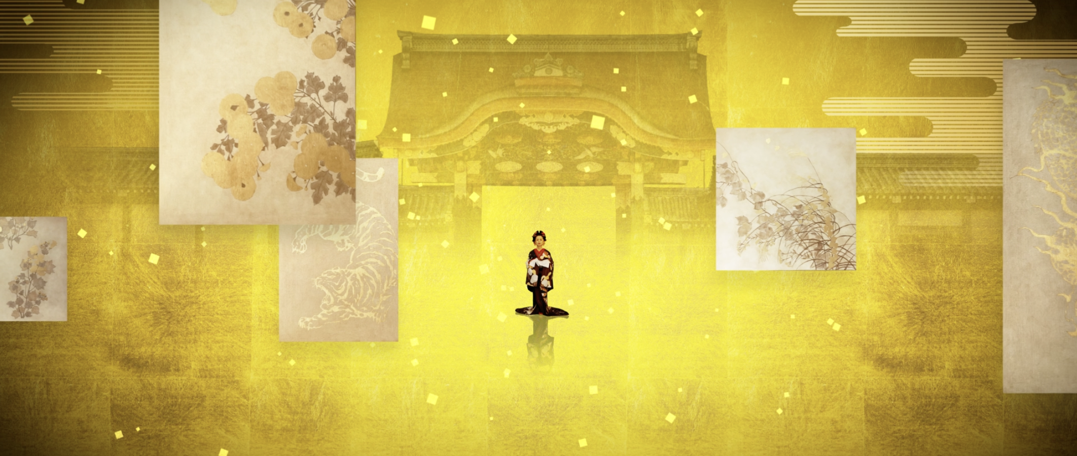 世界遺産・二条城の3DCGが”アクター”として登場