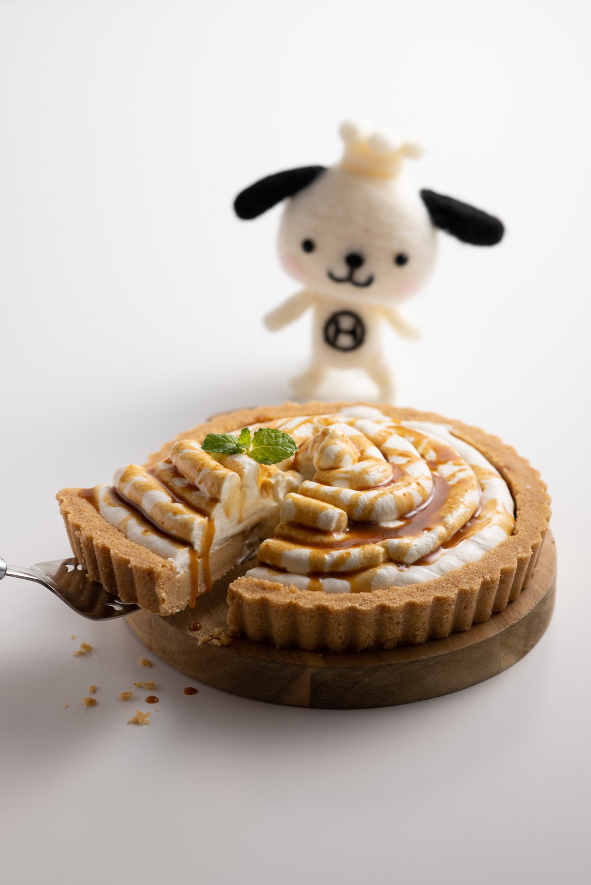 焼かずに作れるキャラメル生チョコタルト。手軽なのに華やか＆本格的！
