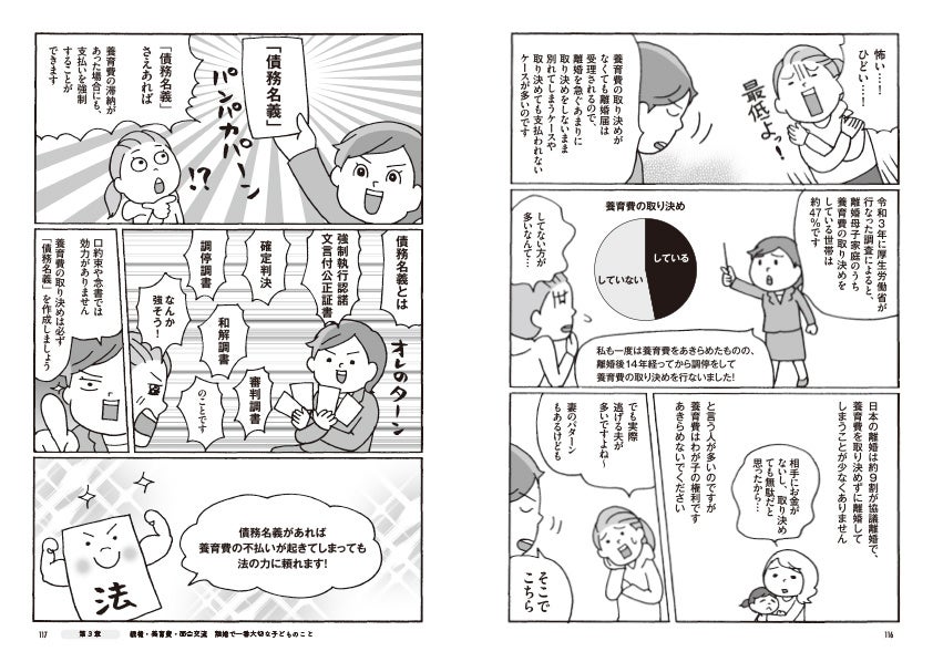 『マンガ 子連れ離婚を考えたときに読む本』より