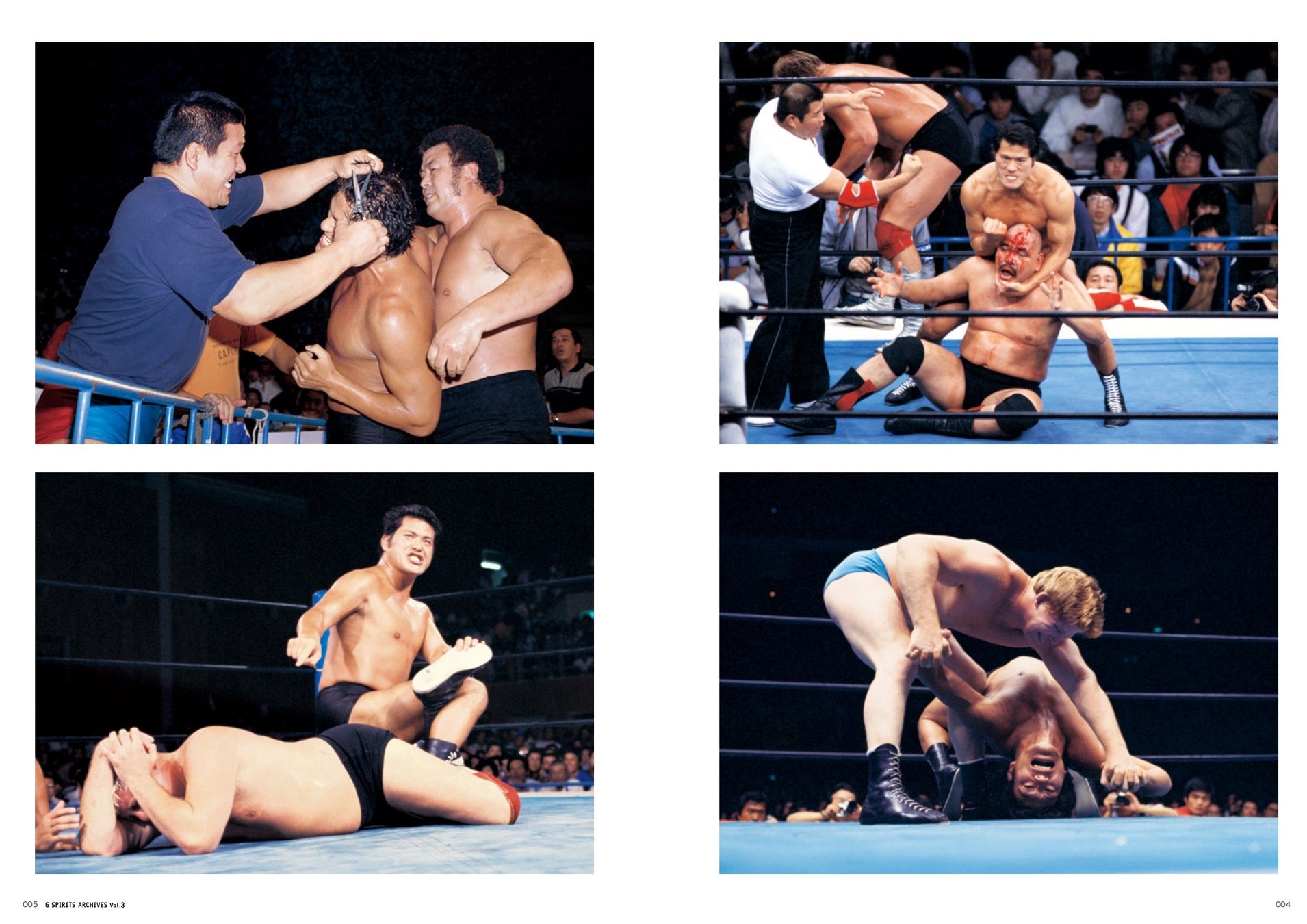 新日本プロレス時代を中心に、貴重な写真・図版を多数掲載