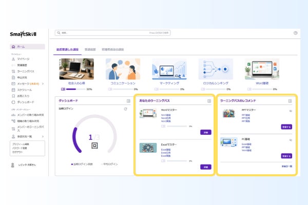 大企業向けLMS「SmartSkill Campus」に「ラーニングパス」機能 複数講座を“育成プログラム”として設計・配信・進捗管理