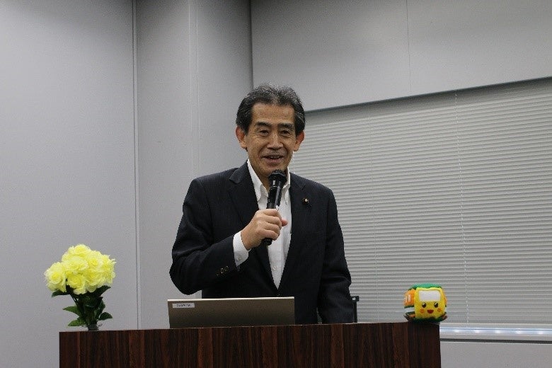 自由民主党 バス議員連盟 会長 逢沢一郎衆議院議員のご挨拶