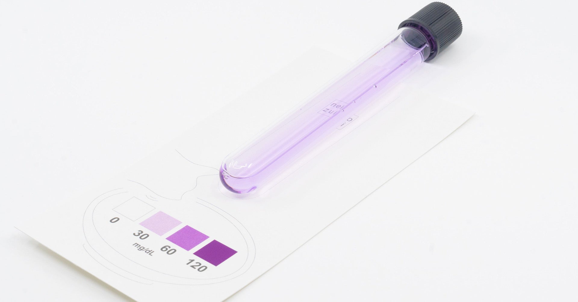 検査結果は色でわかります