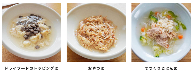 毎日のごはんがネコさんとの楽しいコミュニケーションになります。