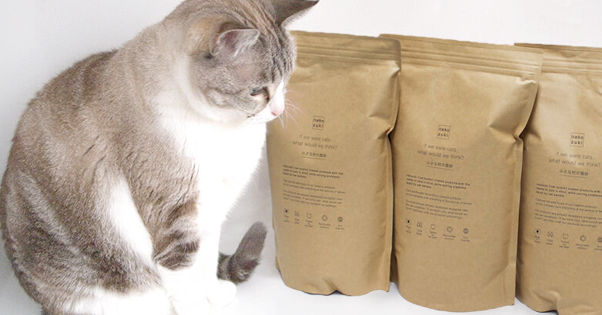 木だけで作られた「小さな村の猫砂」