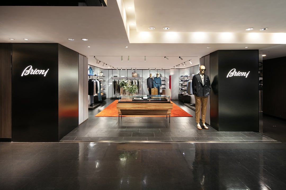 ブリオーニ 阪急メンズ東京店がリニューアルオープン Brioniのプレスリリース ブリオーニ 阪急メンズ東京店がリニューアルオープン Brioniのプレスリリース