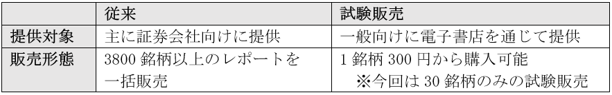 従来の販売方法との違い