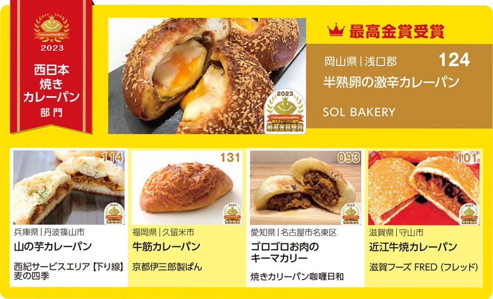 CPGP2023西日本焼きカレーパン部門