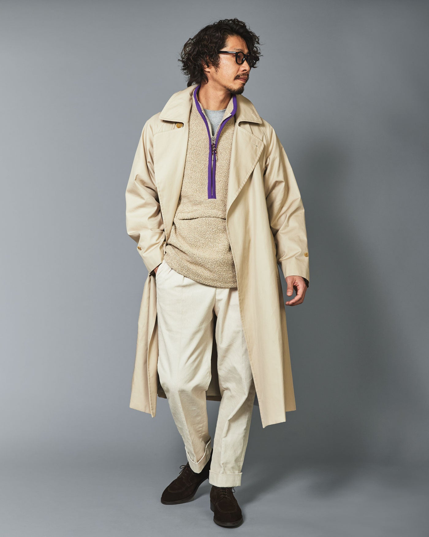 スタイリスト 四方章敬 × ブリティッシュメイドの人気オフィサーパンツ