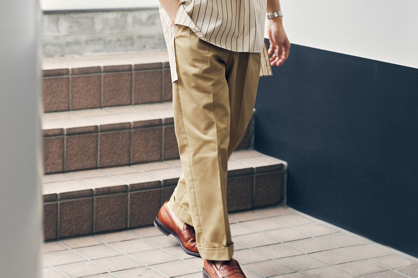 ヴィンテージテイストのなかに光るエレガンス。スタイリスト 四方章敬