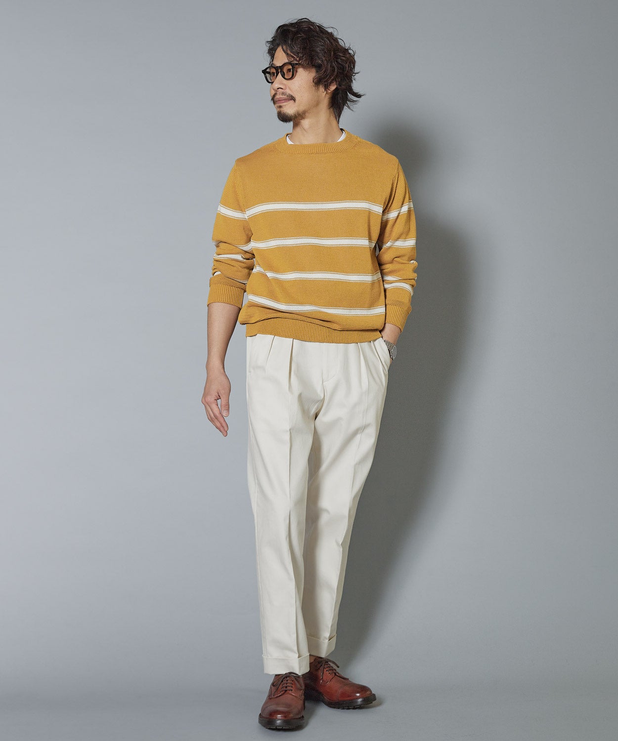 ヴィンテージテイストのなかに光るエレガンス。スタイリスト 四方章敬