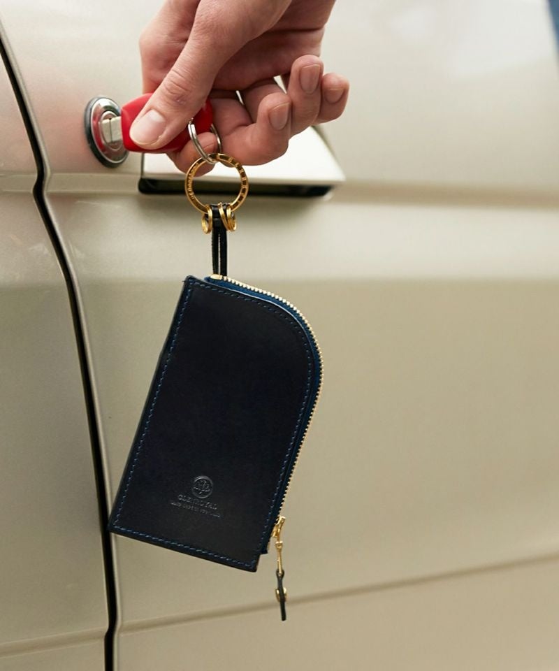 カードポケット付きキーケース 全9色 ￥16,500（税込）