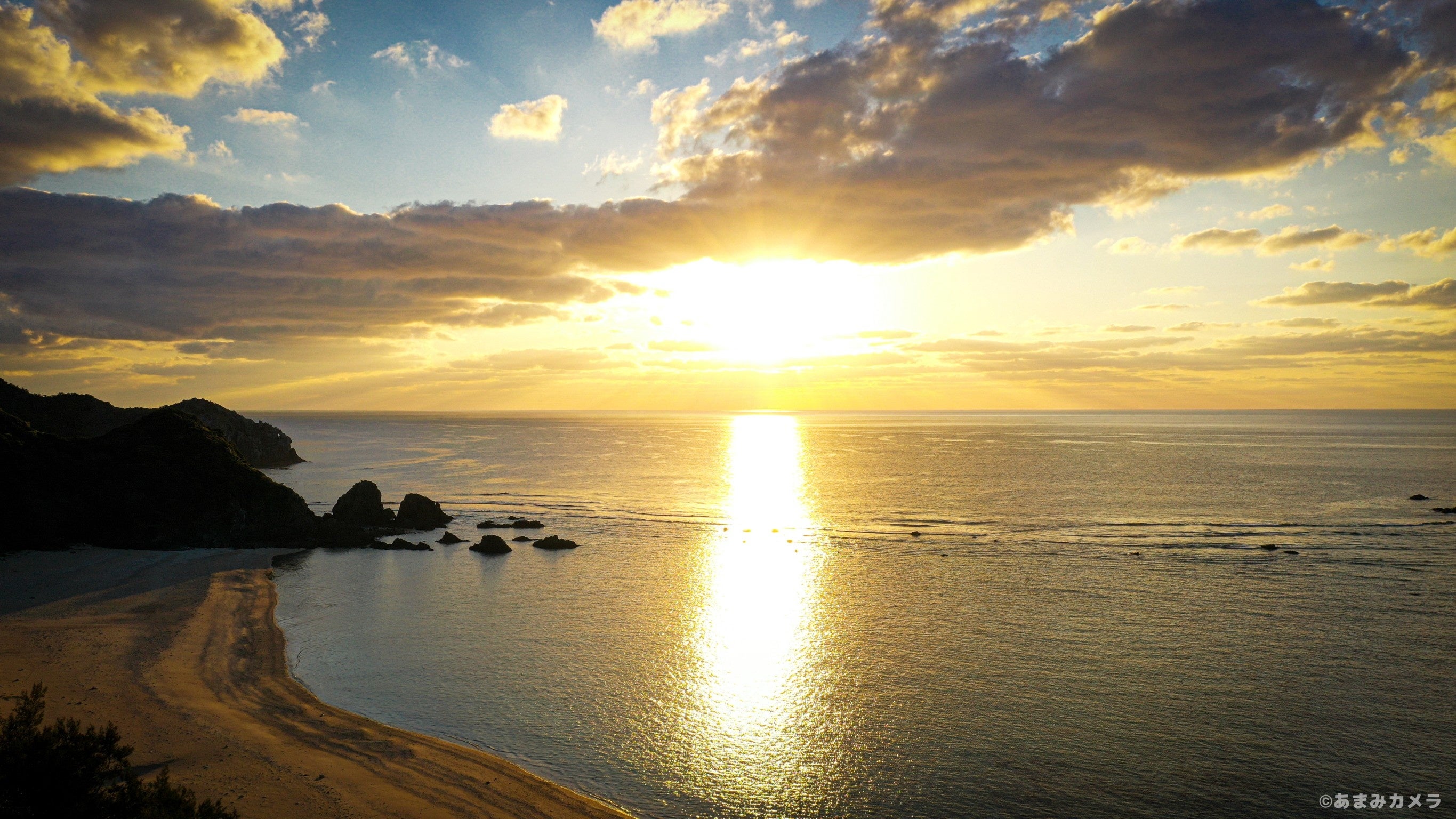奄美夕陽・・・百選がいっぱい
