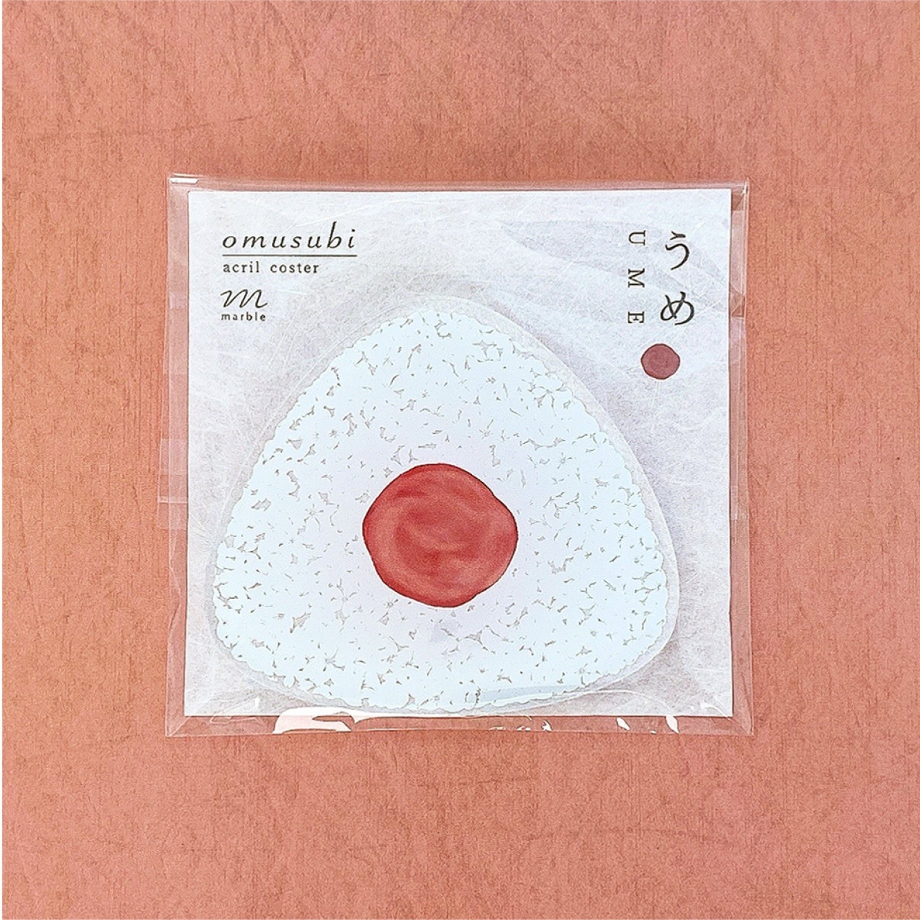 おむすびコースターでココロがほっこり。心和む楽しいひとときに