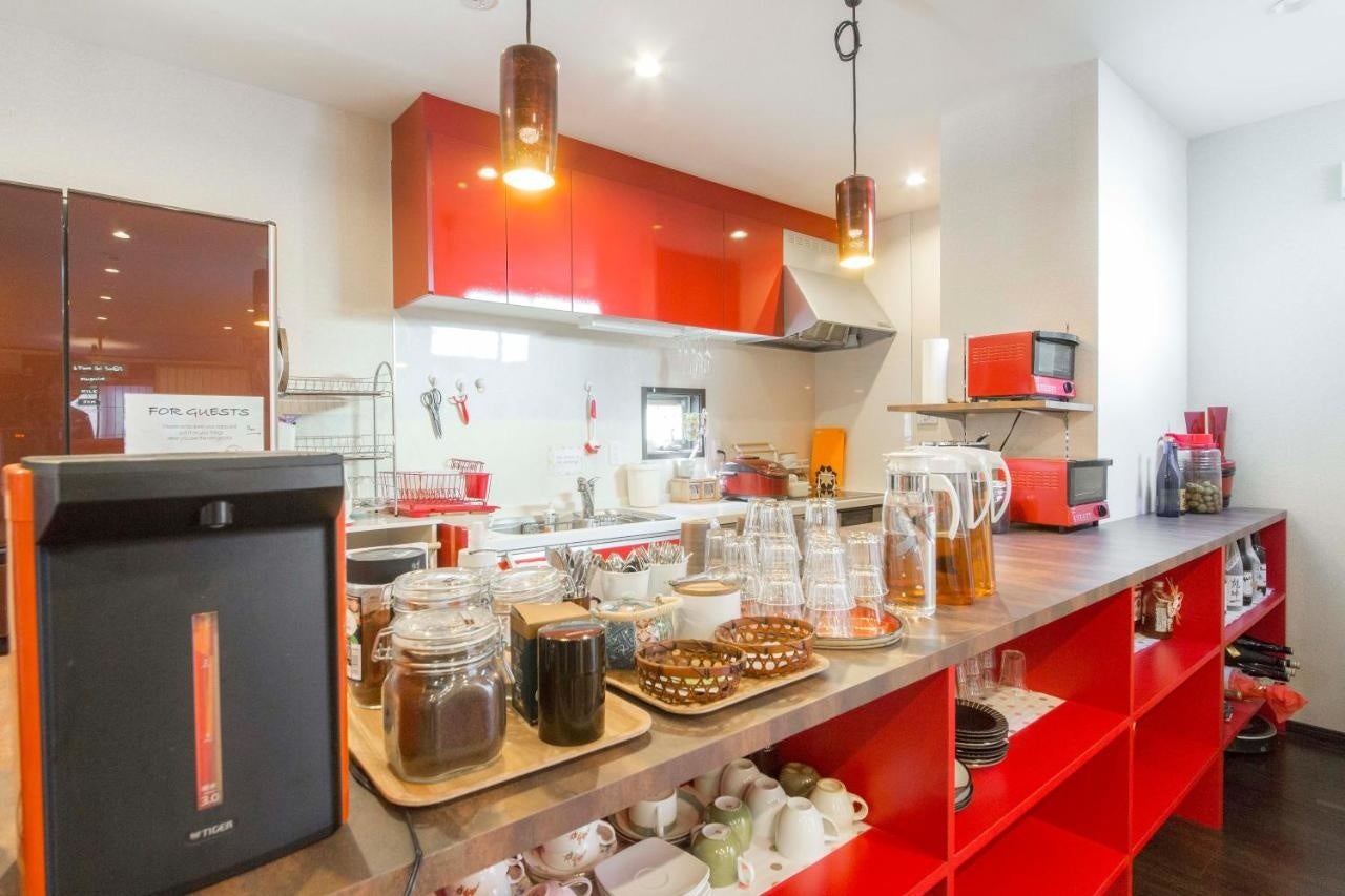 FUJITAYA BnB Bike&Yogaカウンターキッチン