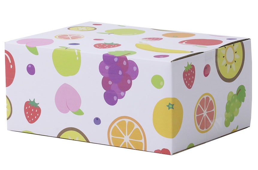 フルカラー】くだもの用ダンボール（新発売） | 株式会社アース