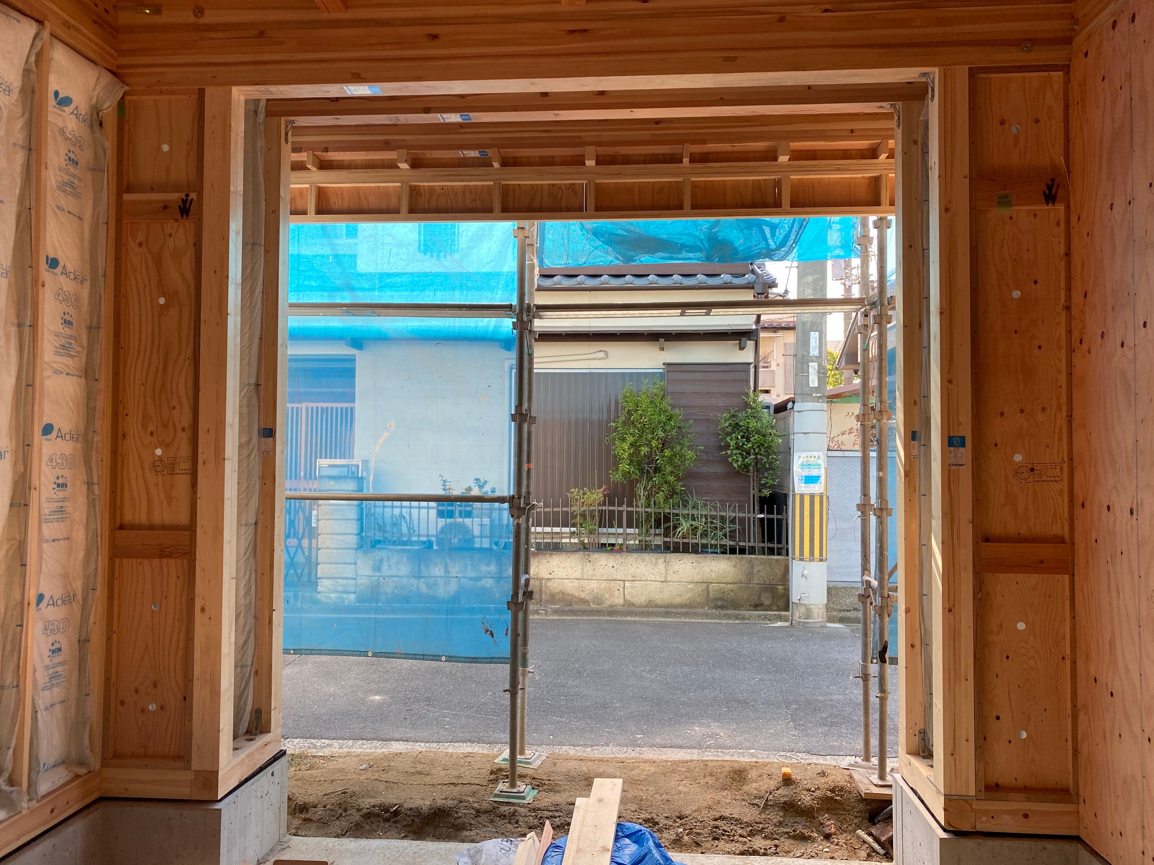 タフ455袖壁使用例