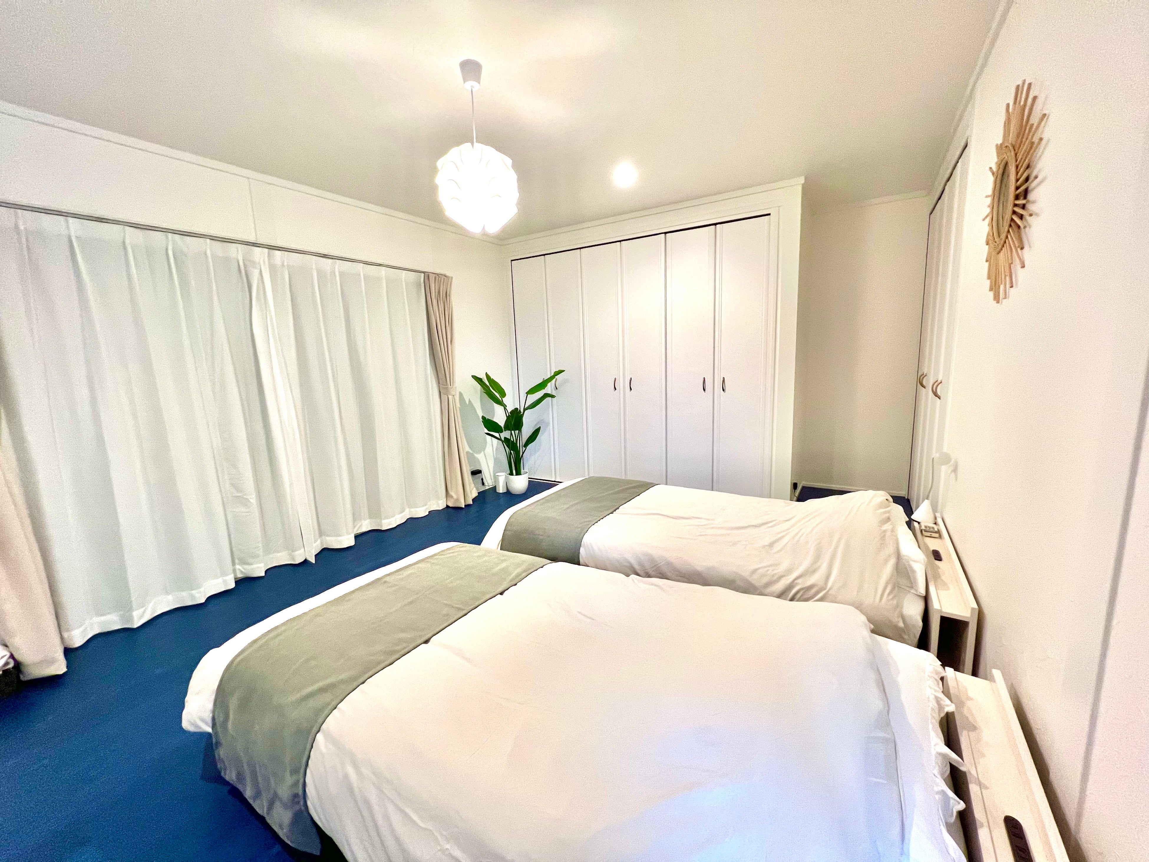 2Fのベッドルーム