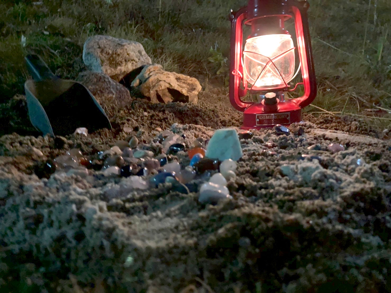 鉱山で採掘体験（GWよりOPEN)